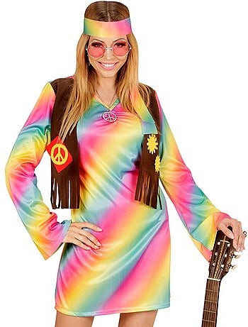 Fantasia Hippie Arco-Íris