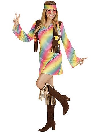 Fantasia Hippie Arco-Íris