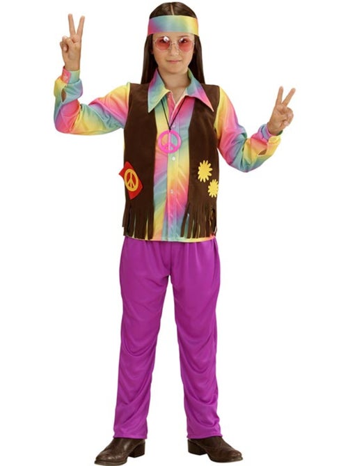 Fantasia Hippie Arco-Íris - Kiabi