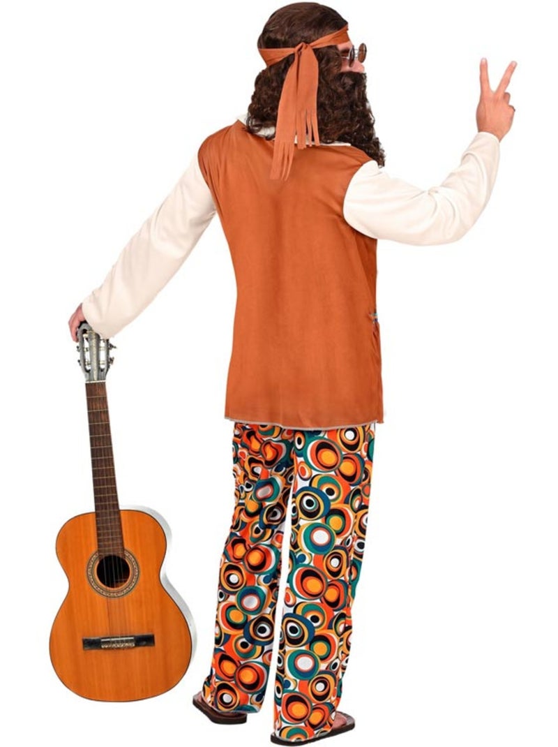 Fantasia hippie com franjas longas Multicolorido - Kiabi