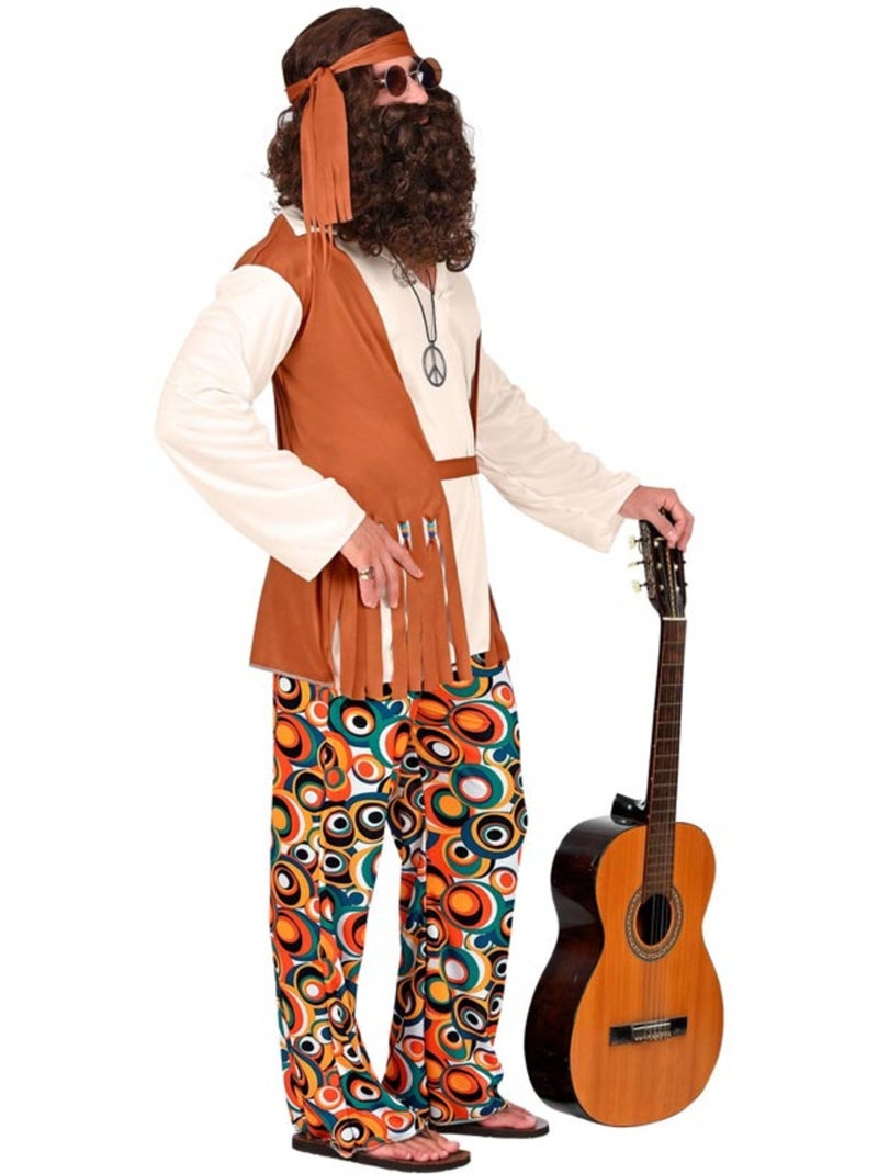 Fantasia hippie com franjas longas Multicolorido - Kiabi