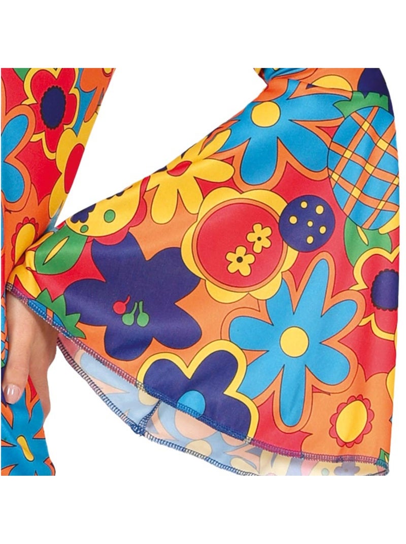 Fantasia Hippie de Flor Multicolorido - Kiabi