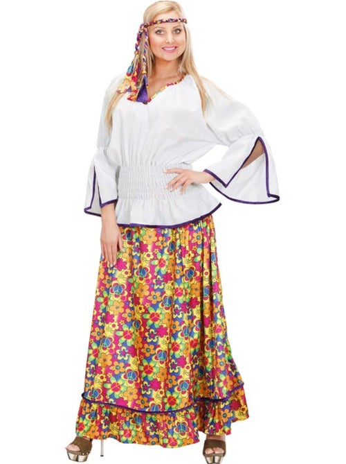 Fantasia Hippie de Veludo - Kiabi