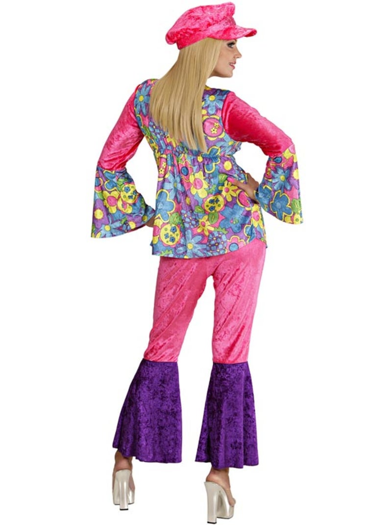 Fantasia Hippie de Veludo Multicolorido - Kiabi