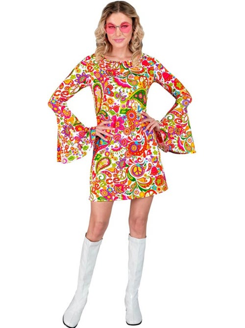 Fantasia hippie dos anos 60 - Kiabi