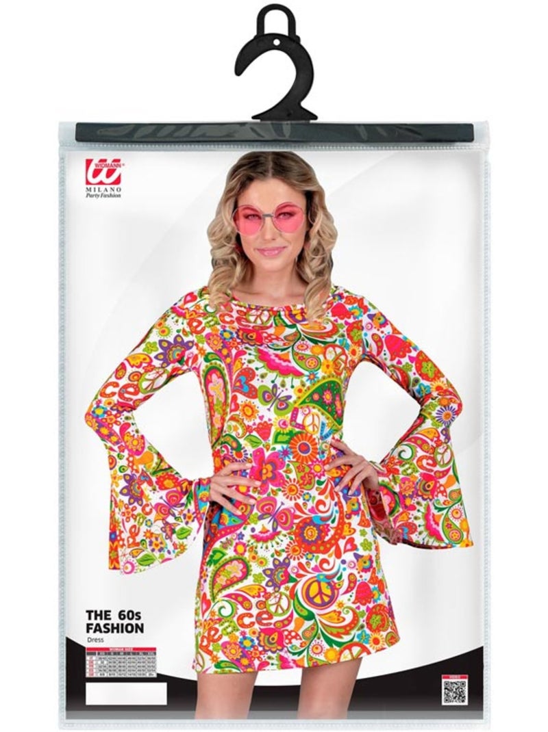 Fantasia hippie dos anos 60 Multicolorido - Kiabi