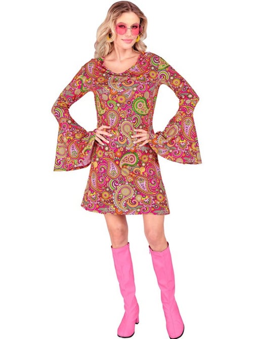Fantasia hippie dos anos 60 Paisley - Kiabi