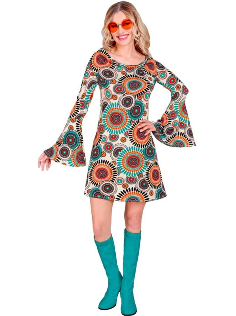 Fantasia hippie vintage dos anos 60 Multicolorido - Kiabi
