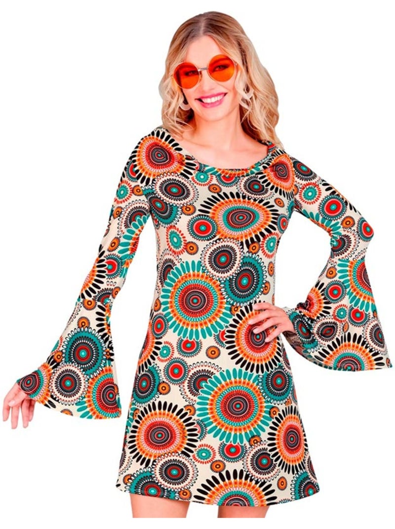 Fantasia hippie vintage dos anos 60 Multicolorido - Kiabi