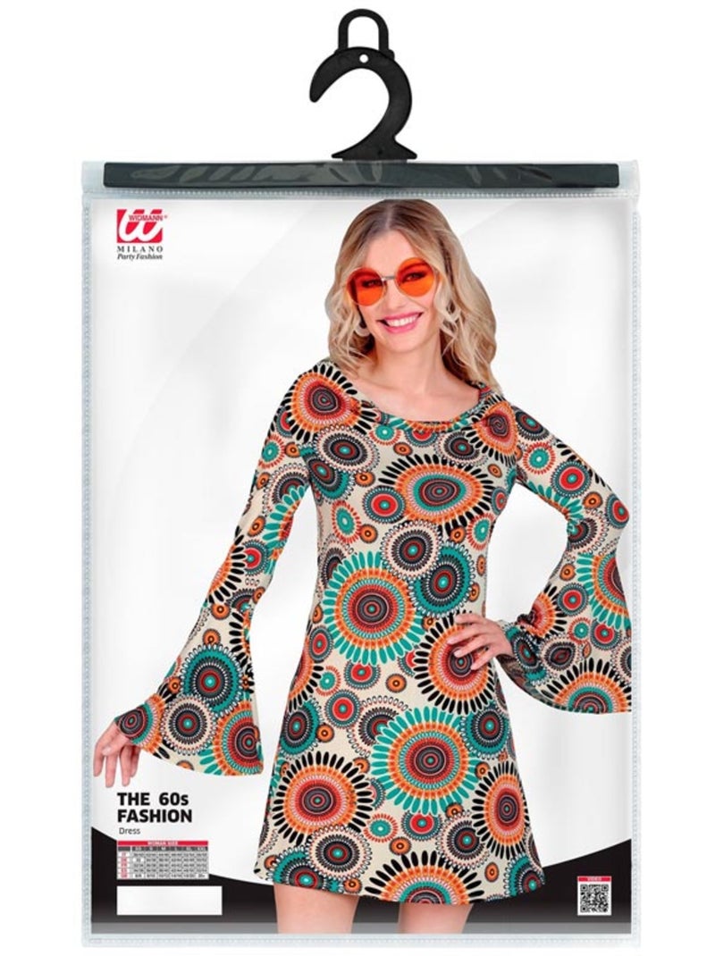 Fantasia hippie vintage dos anos 60 Multicolorido - Kiabi