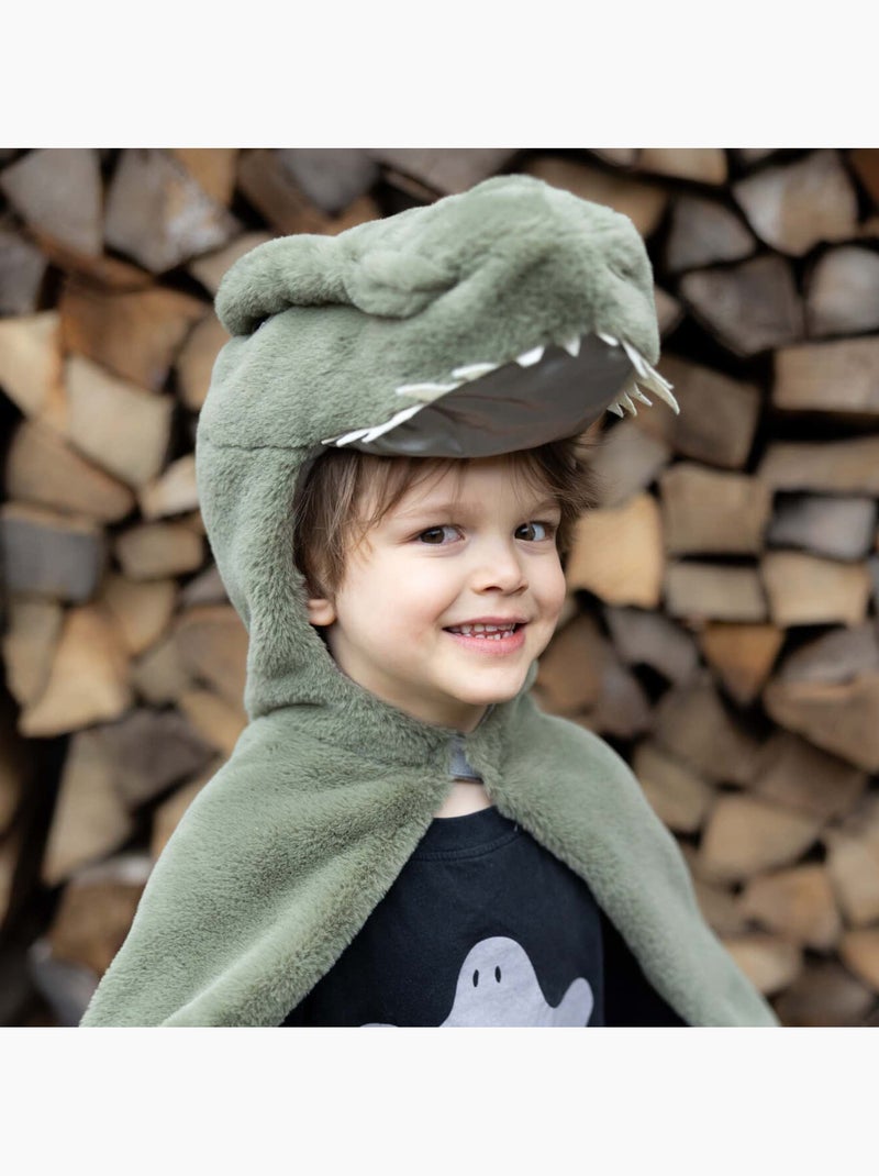 Fantasia infantil capa dinossauro t-rex | great pretenders Verde - Kiabi
