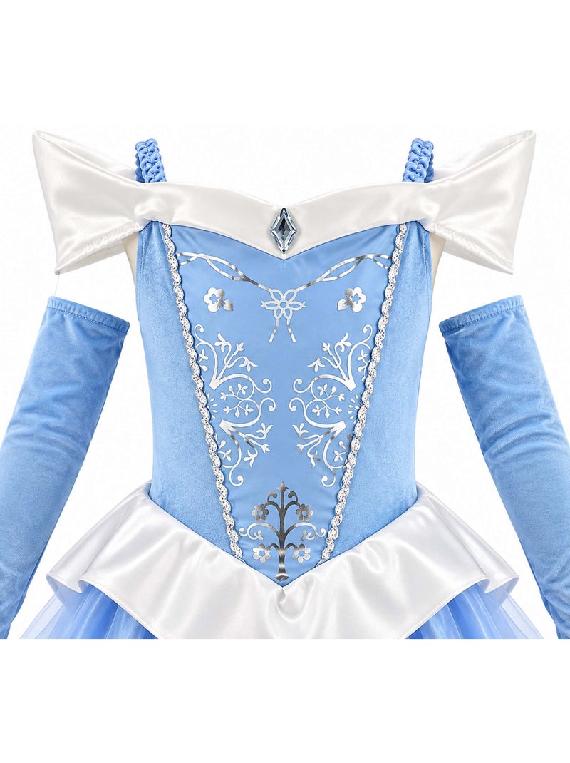 Fantasia infantil de princesa | labay Azul - Kiabi