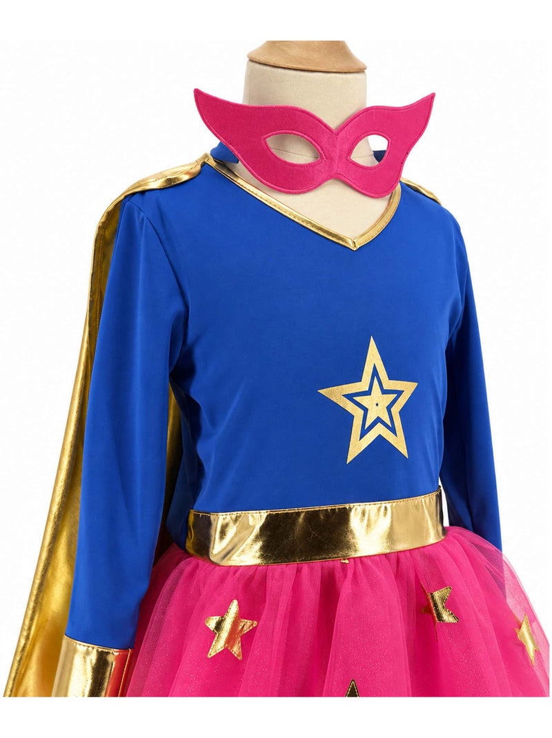 Fantasia infantil de super-heroína | labay Azul - Kiabi
