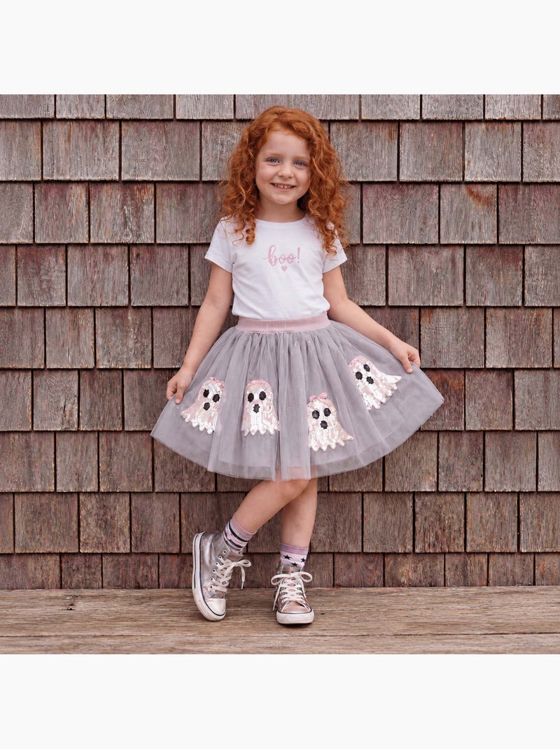 Fantasia infantil saia tutu fantasma halloween | great pretenders Cinza - Kiabi