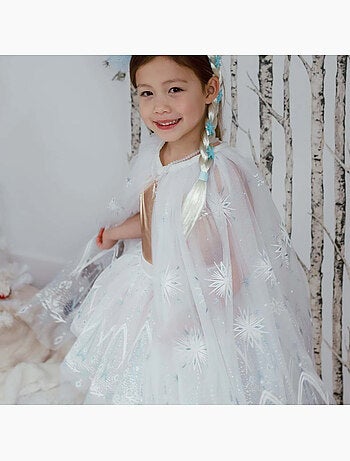 Fantasia infantil saia tutu rainha do gelo | great pretenders