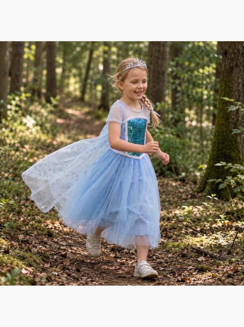 Fantasia infantil vestido da princesa elsa | labay - Kiabi
