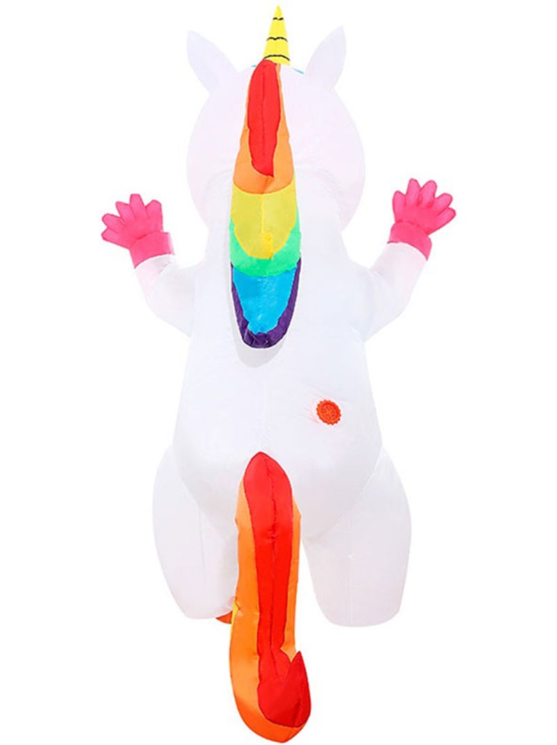 Fantasia inflável de unicórnio Multicolorido - Kiabi