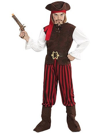 Fantasia listrada de pirata do Caribe