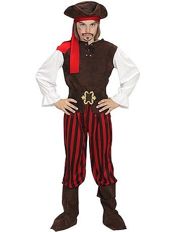 Fantasia listrada de pirata do Caribe