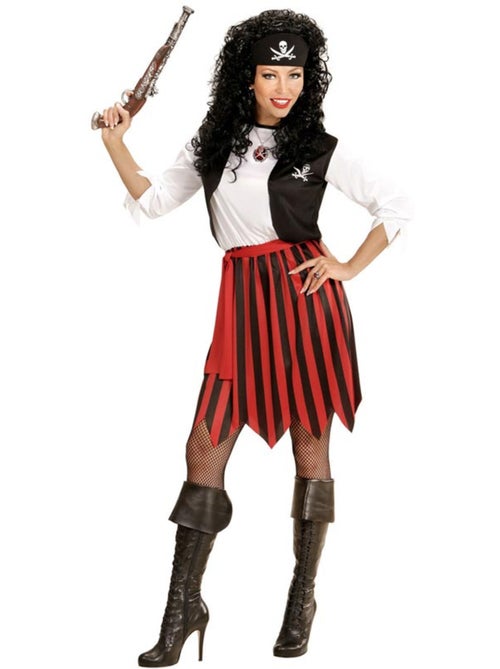 Fantasia listrada de pirata do Caribe - Kiabi