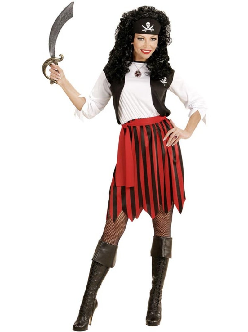 Fantasia listrada de pirata do Caribe Multicolorido - Kiabi