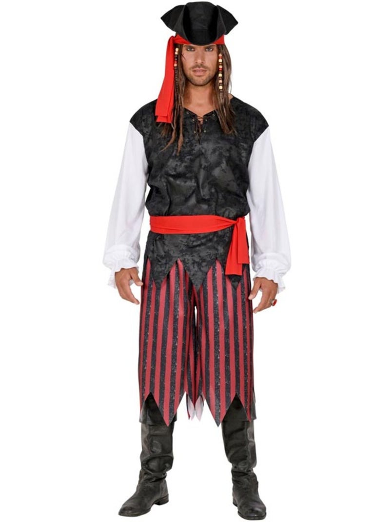 Fantasia listrada de pirata do Caribe Multicolorido - Kiabi
