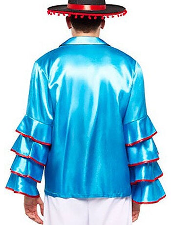 Fantasia ou camisa com máscara de Rumbero tradicional
