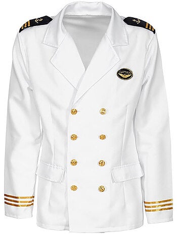 Fantasia ou jaqueta de capitão de navio
