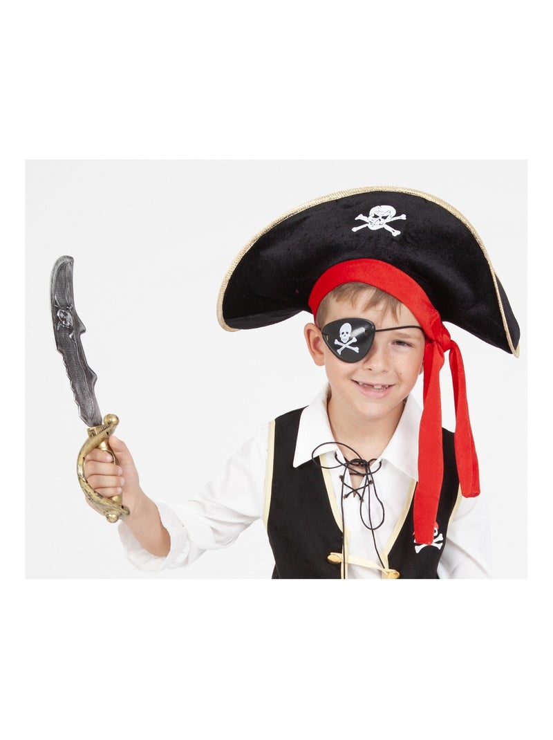 Fantasia ou kit de pirata Preto - Kiabi