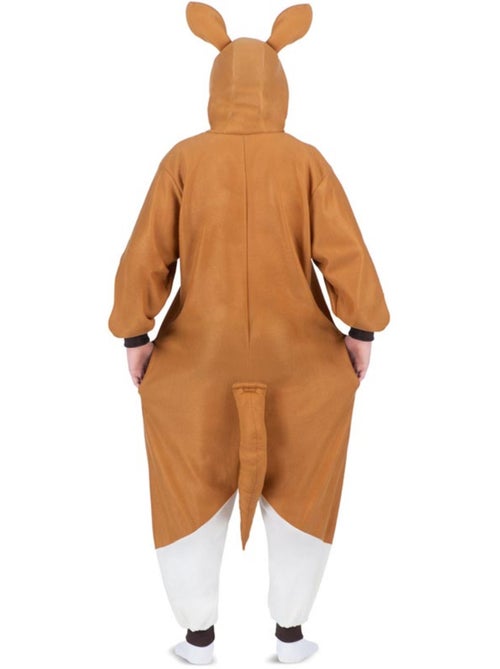 Fantasia ou pijama de canguru com capuz de pelúcia - Kiabi
