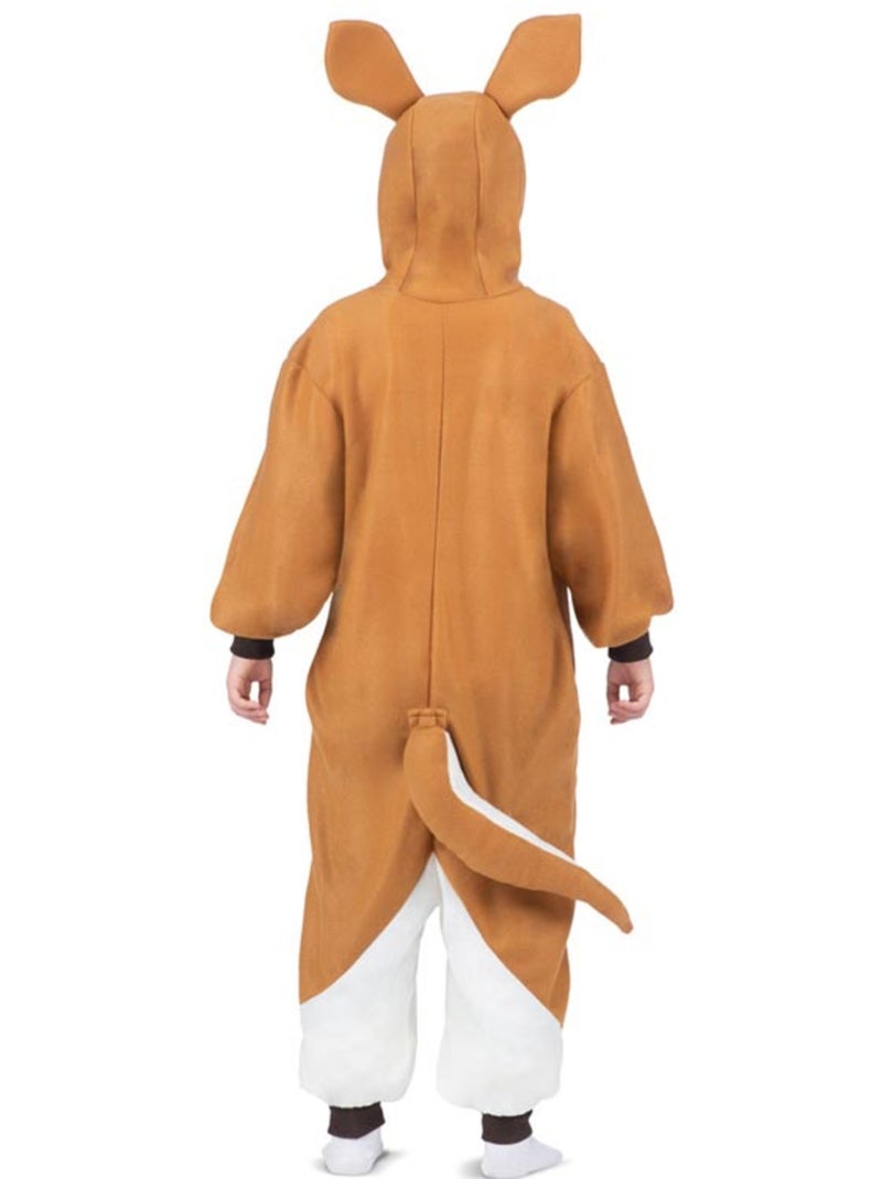 Fantasia ou pijama de canguru com capuz e brinquedo de pelúcia Multicolorido - Kiabi