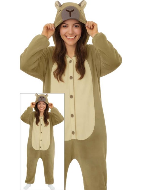 Fantasia ou pijama de capivara - Kiabi