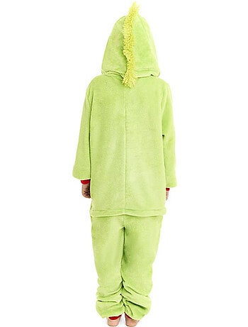 Fantasia ou pijama de elfo de Natal