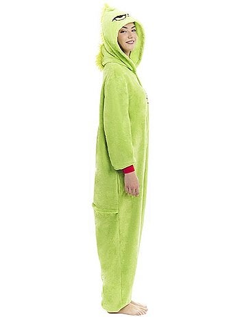 Fantasia ou pijama de elfo de Natal
