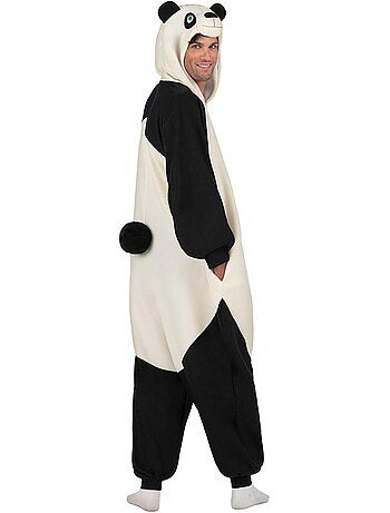 Fantasia ou pijama de panda com capuz.