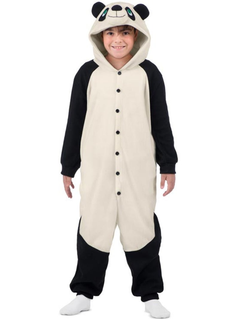 Fantasia ou pijama de panda com capuz. Multicolorido - Kiabi