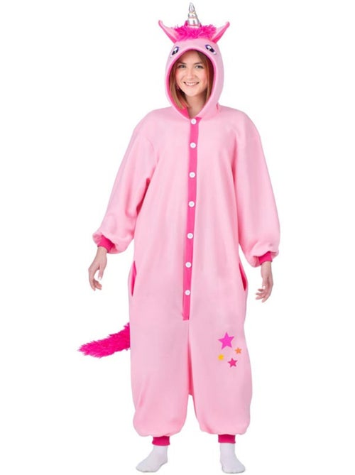 Fantasia ou pijama de unicórnio com capuz. - Kiabi
