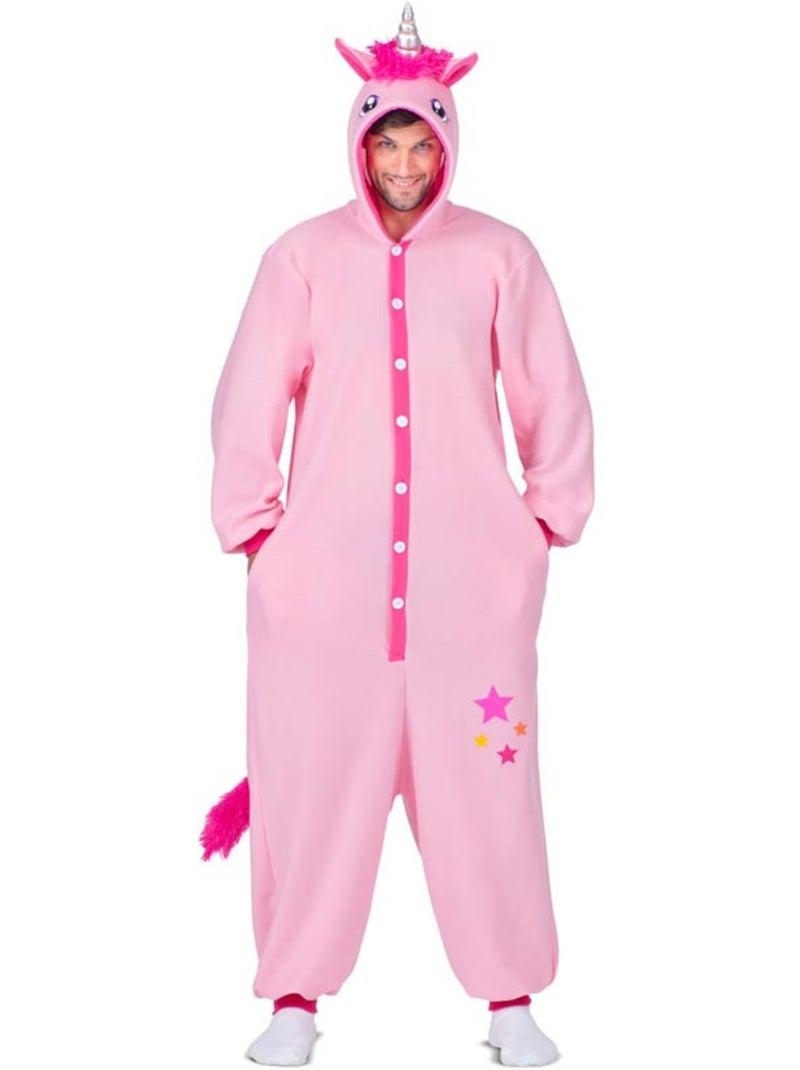 Fantasia ou pijama de unicórnio com capuz. Multicolorido - Kiabi