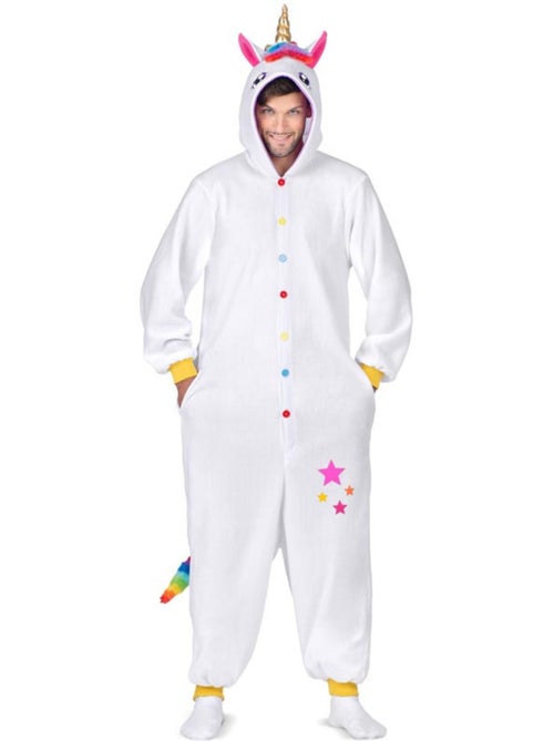 Fantasia ou pijama de unicórnio com capuz. - Kiabi