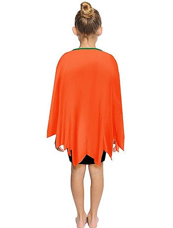 Fantasia ou poncho de abóbora feliz (65 cm)