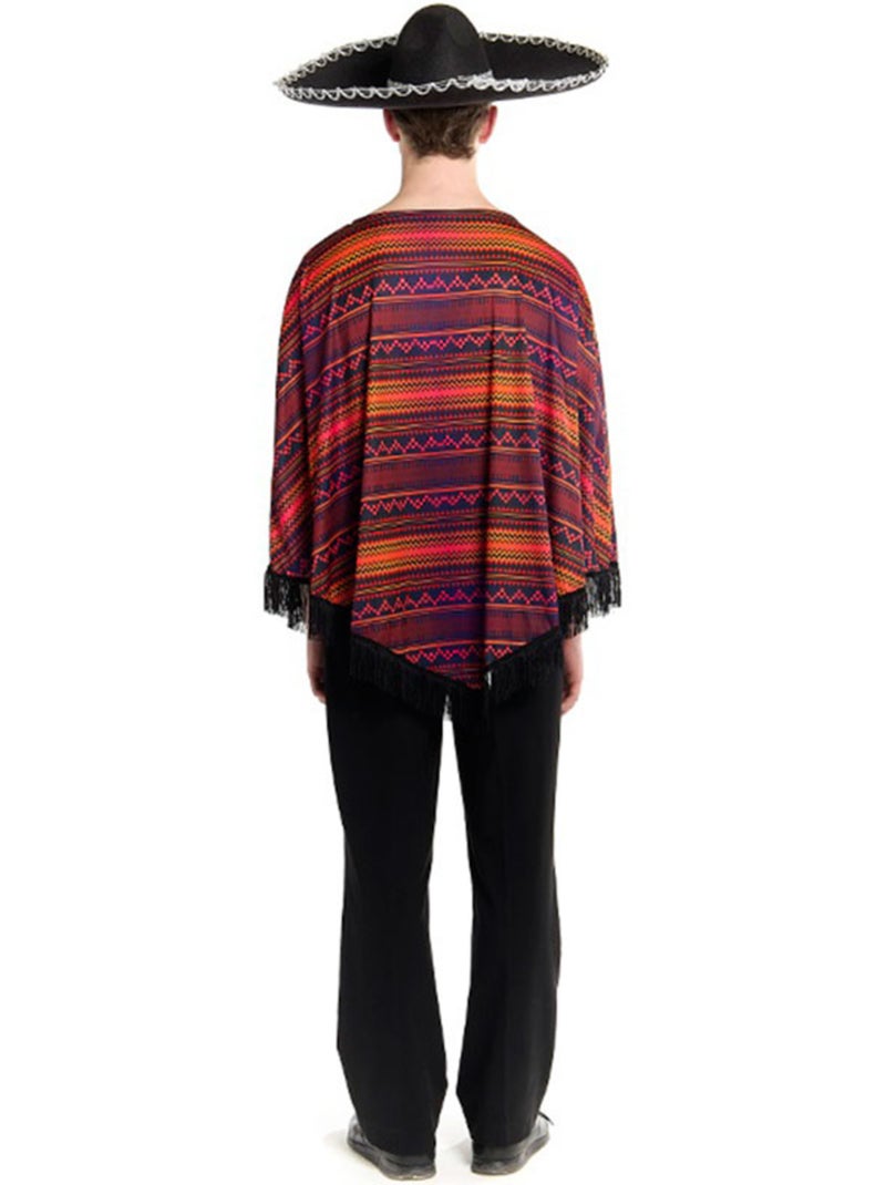 Fantasia ou poncho mexicano de Catrina Multicolorido - Kiabi