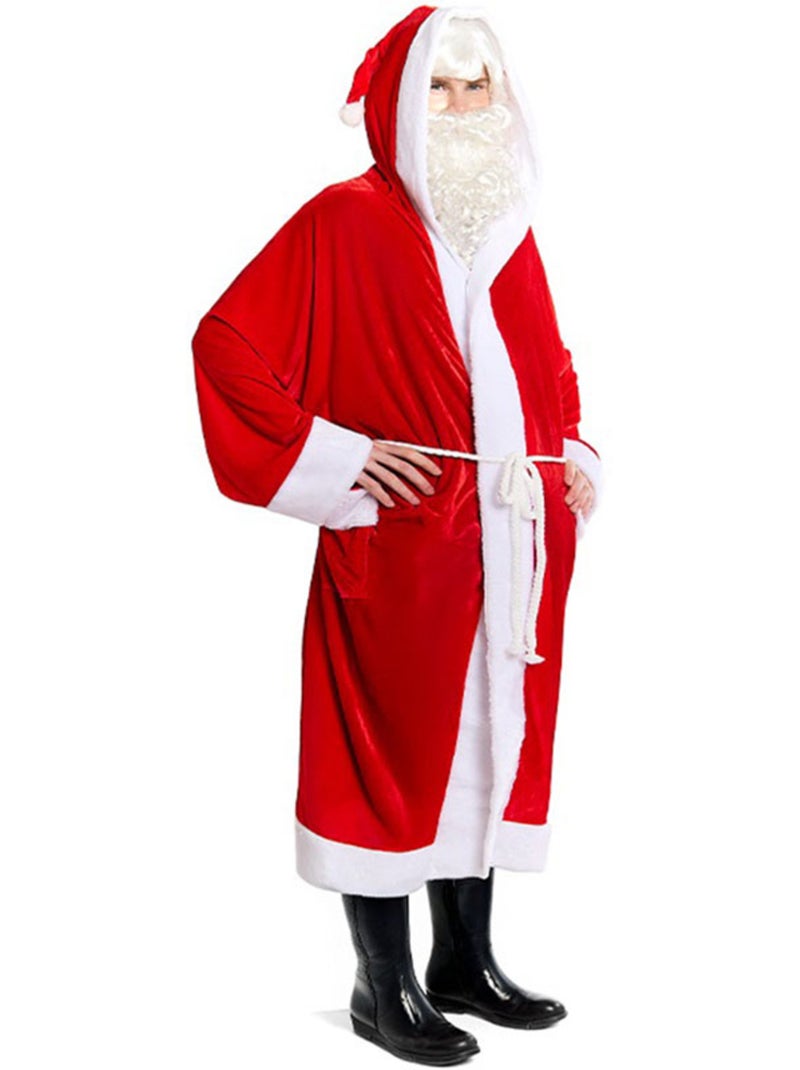 Fantasia ou roupão de Papai Noel Multicolorido - Kiabi