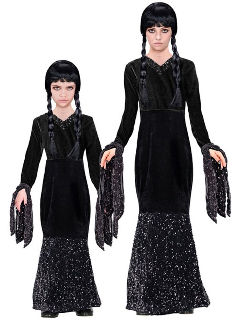 Fantasia Sinistra com Glitter Multicolorido - Kiabi