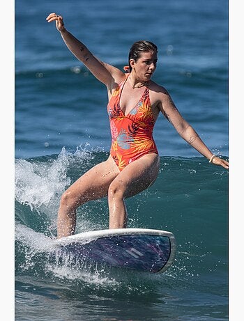 Fato de banho 1 peça - coral - longboard