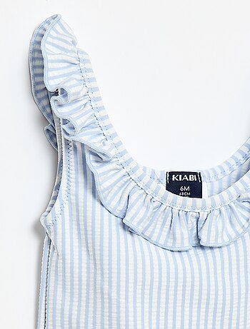 Fato de banho 1 peça com folhos