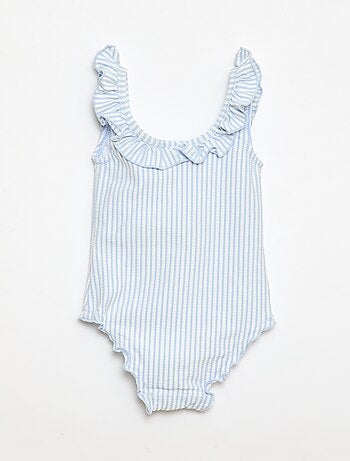 Fato de banho 1 peça com folhos