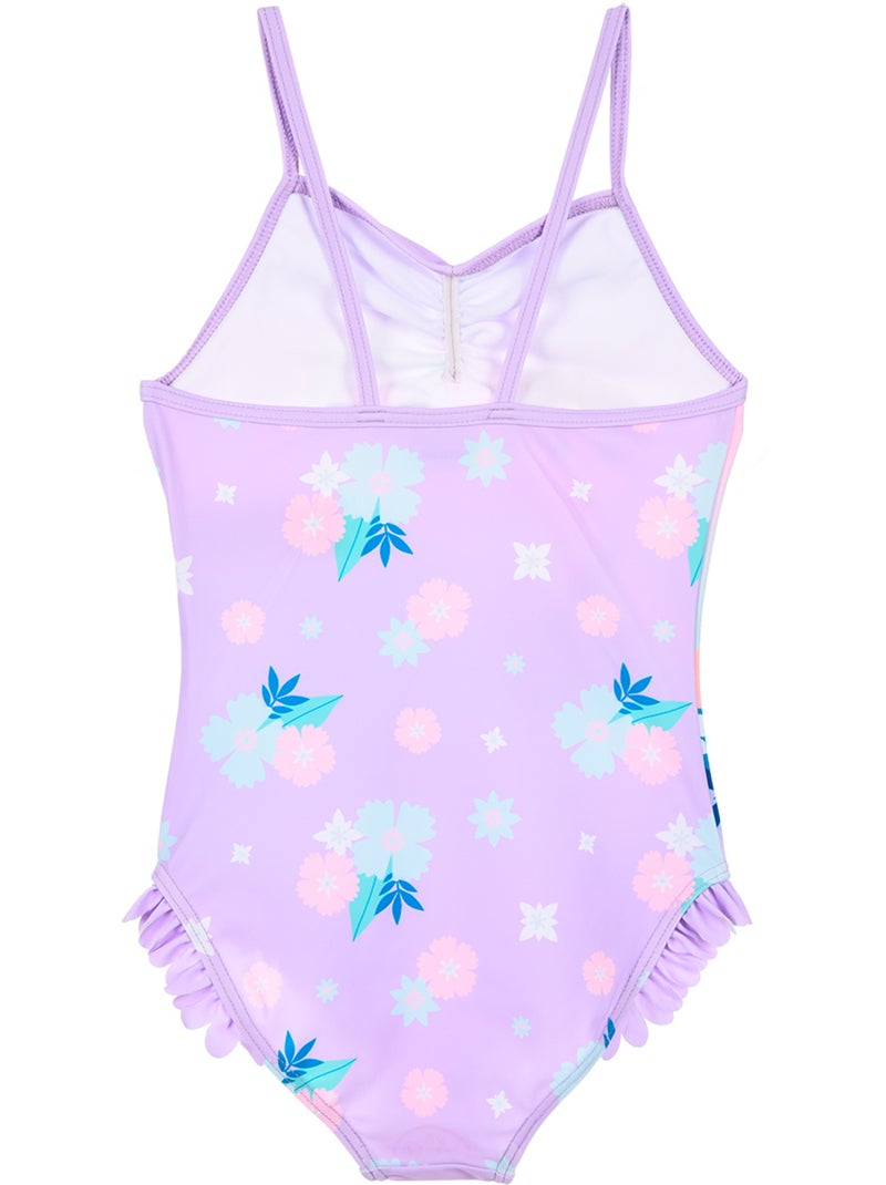 Fato de banho 1 peça frozen roxo menina | licença oficial Roxo - Kiabi