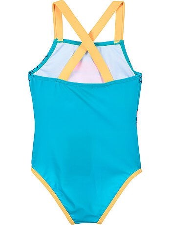 Fato de banho 1 peça lilo & stitch azul menina | licença oficial