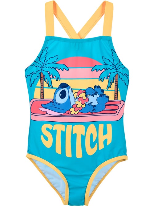 Fato de banho 1 peça lilo & stitch azul menina | licença oficial - Kiabi Fato de banho 1 peça lilo & stitch azul menina | licença oficial - Kiabi