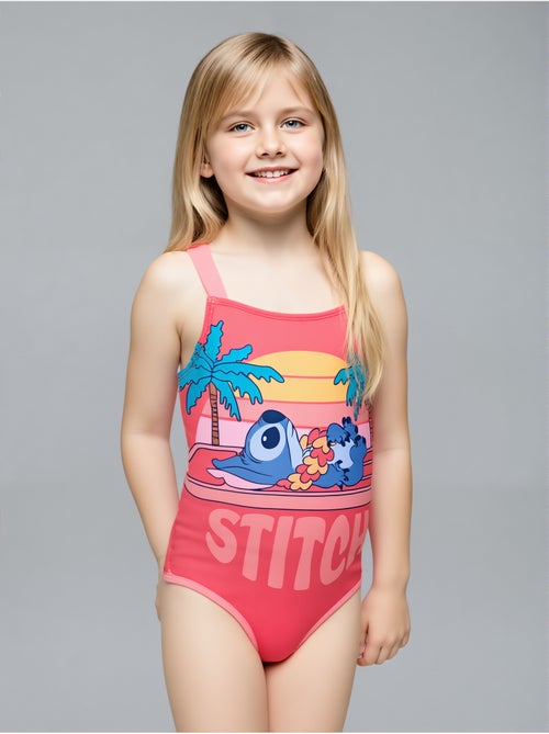 Fato de banho 1 peça lilo & stitch rosa menina | licença oficial - Kiabi Fato de banho 1 peça lilo & stitch rosa menina | licença oficial - Kiabi